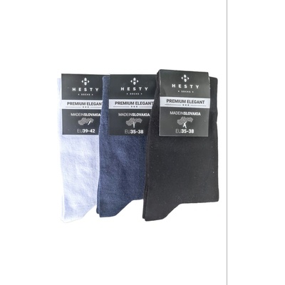 Hesty ponožky premium elegant modrá