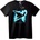 NOONEBRAND Тениска Светещ Аниме Войн - XS, Black