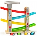 Woddy Set dráha se 4 překlápěcími autíčky 102190841