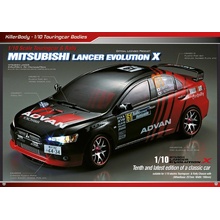 Killerbody karosérie Lancer EVO X Rally 1:10