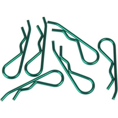 Xceed 103121 body clip 1/8 metallic green 6