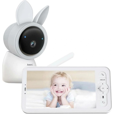Arenti IP kamera 3MP/2K Wi-Fi Video Baby Monitor Kit s dual kamerami a LCD obrazovkou AINANNY-2CAM-KIT