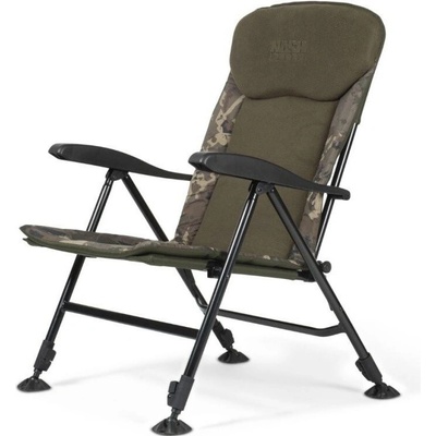 Nash Křeslo Bank Life Reclining Chair Camo
