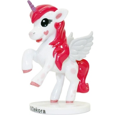 Postavička na dort Unicorn - jednorožec Dekora