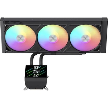 GAMEMAX Water Cooling GLACIER 360 LCD BK Addressable RGB (9503-0100R0057)