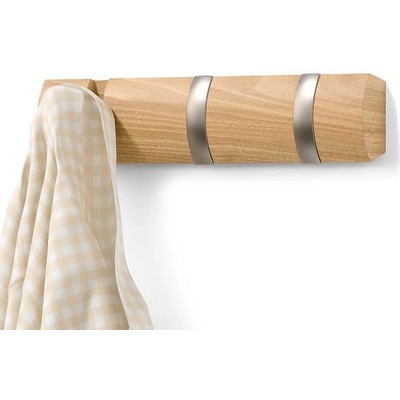 Umbra hk ltd (Канада) Закачалка umbra flip с 3 куки - цвят натурален (umbra 318853-390)