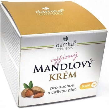 Damita Cosmetics DC Mandlový výživný denní krém pro suchou a citlivou pleť 50 g