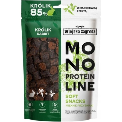 Wiejska Zagroda Monoproteínové mäkké maškrty Králik 115 g