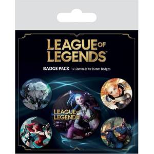 Pyramid Комплект значки Pyramid Games: League of Legends - Champions (BP2404787)