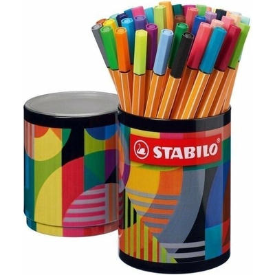 Stabilo Fixy Point 68 Arty 45 barev plechová krabička