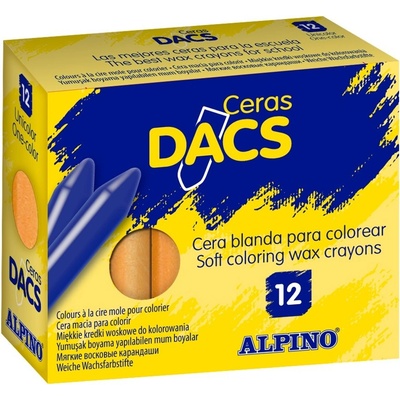 Alpino Balenie 12 voskoviek DACs telová