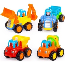 Huile Toys sada Traktor + bager + domiešavač + tatra