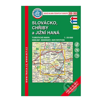 Soubor map KČT 1:50 000 89-90