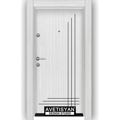 Haska Входна врата StarLife М62 - Бяла перла (цена без монтаж)