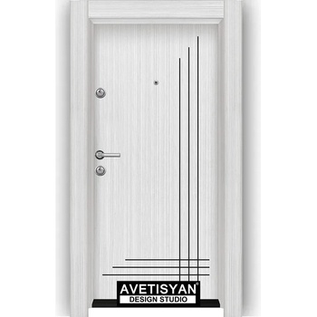 Image 1 of Haska Входна врата StarLife М62 - Бяла перла (цена без монтаж)