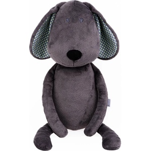 Balibazoo Мека играчка за гушкане Bali Bazoo - Dog, 58 cm, сива (111062) - ozone