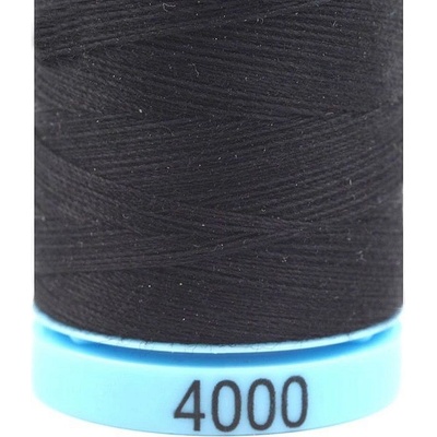 Bavlněné nitě 400 m Etiketní č.50 Triana Amann 4000 Black