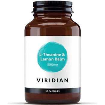 Viridian L-Theanine & Lemon Balm 30 kapsúl