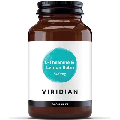 Viridian L-Theanine & Lemon Balm 30 kapsúl