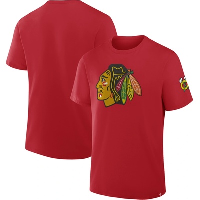 Fanatics pánské tričko Chicago Blackhawks NHL Hat Trick Tee