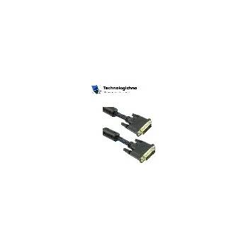 DeTech Кабел DVI - DVI 24+1 3m M/M (18185)