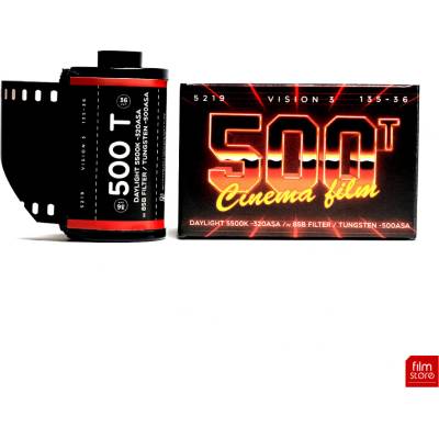 FILMSTORE Cinema film 500T/135-36