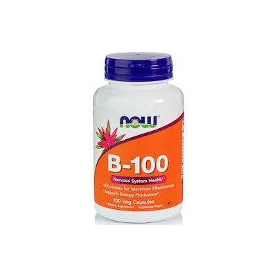 NOW Хранителна добавка витамин B комплекс, Now Foods - B100 Complex (100 caps)