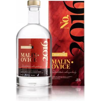 Martenz Malinovice Red No.2016 45% 0,5 l (holá láhev)