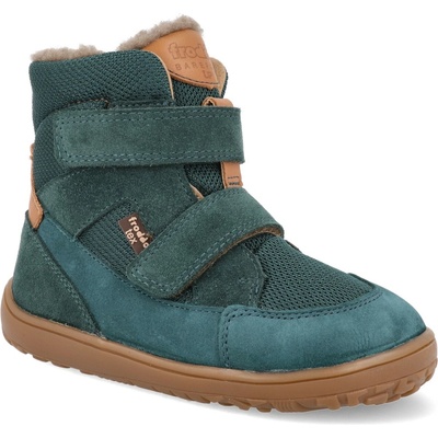 Froddo zimní vysoké barefoot boty Up tex winter petroleum