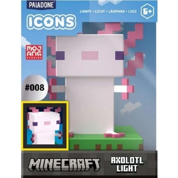 Minecraft Axolot svítící 5056577711394