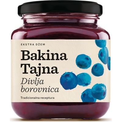 Bakina Tajna borůvkový džem 375 g