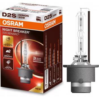 Osram xenon. výbojka 85V 35W D2S P32d-2 Night Breaker Xenarc +220%