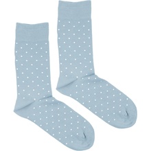 Bubibubi ponožky s puntíky Modrošedé