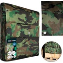 Tarpaulin plachta Khaki 8x12 m, 80 g/m, zakrývacia, oliva/kamufláž
