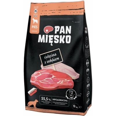 Pan Miesko Veal with turkey XS 9 kg