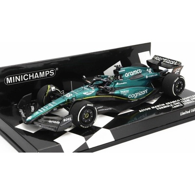 MINICHAMPS ASTON MARTIN F1 AMR23 TEAM ARAMCO COGNIZANT N 18 SEASON 2023 LANCE STROLL - GREEN 1:43
