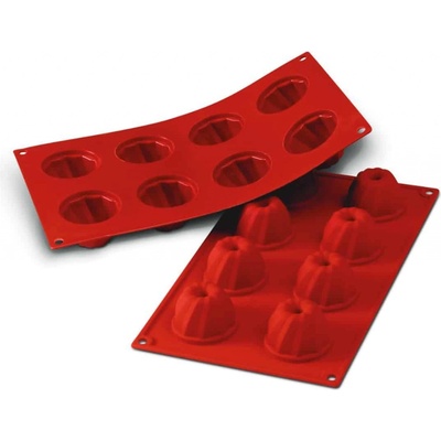 Silikomart Silikonová forma SF057 small GUGELHOPF košíčky prům. 55x36 mm Classic Premium