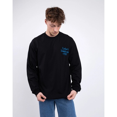Carhartt WIP L/S Soundface T-Shirt Black
