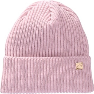 Pletex pletená čepice L489 Světle pudrová