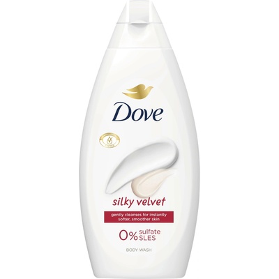 Dove Silky Velvet sprchový gel 450 ml