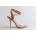Chic Сандали Chic Women's Tie Strap Flat Sandal - Nude