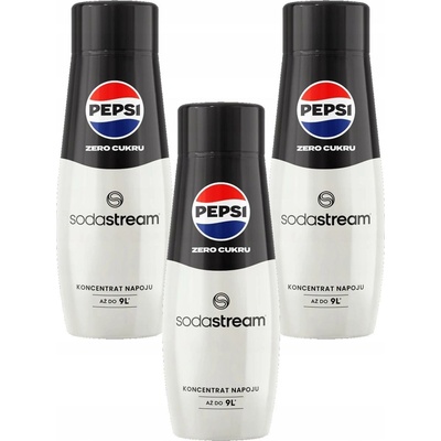 SodaStream Pepsi Zero Cukru 3 x 440 ml