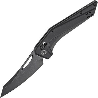 Petrified Fish PFP15 Frigate Black Stonewashed CPM S35VN, Black Aluminium PFP15DADW