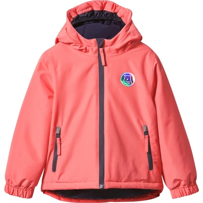 Lupilu dievčenská zimná bunda 100394692 koralová/navy modrá