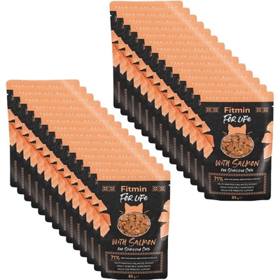 Fitmin Cat For Life losos kastrovaný 28 x 85 g