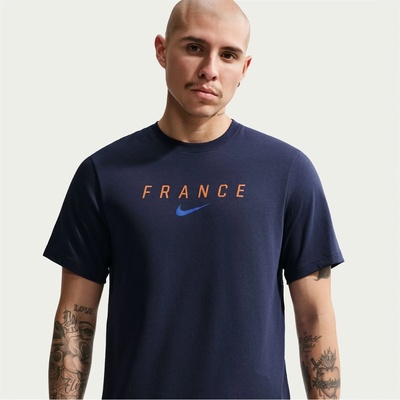 Nike Тениска Nike Men's France Short Sleeve T-Shirt - Blue
