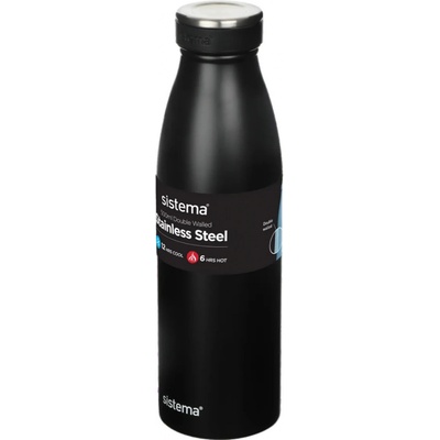 Sistema Stainless Steel termoska 500 ml černá