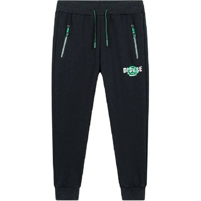 Zateplené tepláky pro kluky Černá