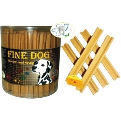 FINE DOG Fine Dog Jerky krížové syrové 12,5 cm/50 ks