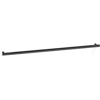 DECOR WALTHER Закачалка на релса за кърпи Club 80 см черен мат (0855663)